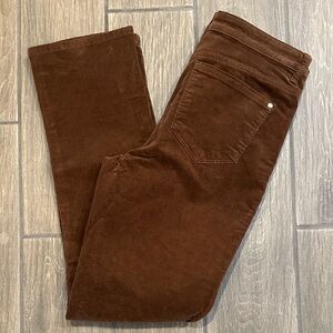 Well Worn Rich Brown Corduroy Women's Pants